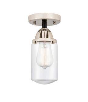 Nouveau 2 One Light Semi-Flush Mount in Black Polished Nickel (405|288-1C-BPN-G312)