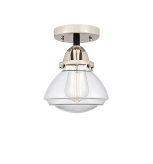 Nouveau 2 LED Semi-Flush Mount in Black Polished Nickel (405|288-1C-BPN-G322-LED)