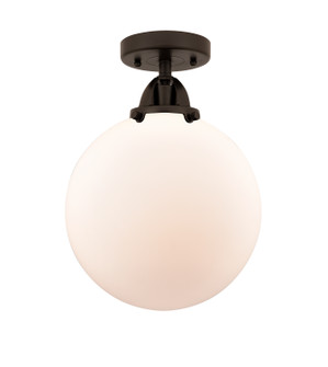 Nouveau 2 LED Semi-Flush Mount in Oil Rubbed Bronze (405|288-1C-OB-G201-10-LED)