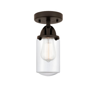 Nouveau 2 One Light Semi-Flush Mount in Oil Rubbed Bronze (405|288-1C-OB-G312)