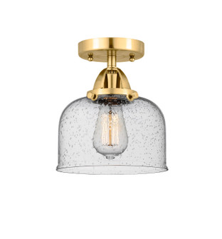 Nouveau 2 LED Semi-Flush Mount in Satin Gold (405|288-1C-SG-G74-LED)