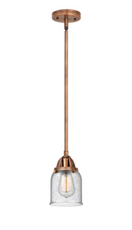 Nouveau 2 One Light Mini Pendant in Antique Copper (405|288-1S-AC-G54)