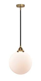 Nouveau 2 One Light Mini Pendant in Black Antique Brass (405|288-1S-BAB-G201-12)