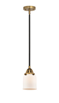 Nouveau 2 LED Mini Pendant in Black Antique Brass (405|288-1S-BAB-G51-LED)