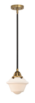 Nouveau 2 One Light Mini Pendant in Black Antique Brass (405|288-1S-BAB-G531)