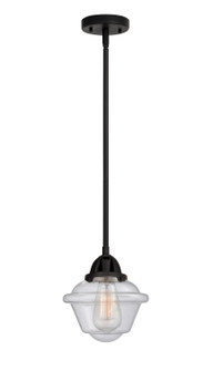 Nouveau 2 One Light Mini Pendant in Matte Black (405|288-1S-BK-G534)