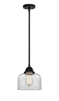 Nouveau 2 LED Mini Pendant in Matte Black (405|288-1S-BK-G72-LED)