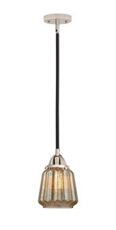 Nouveau 2 LED Mini Pendant in Black Polished Nickel (405|288-1S-BPN-G146-LED)