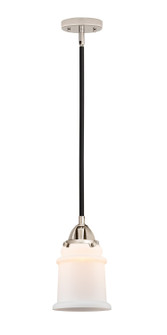 Nouveau 2 LED Mini Pendant in Black Polished Nickel (405|288-1S-BPN-G181-LED)