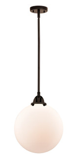Nouveau 2 LED Mini Pendant in Oil Rubbed Bronze (405|288-1S-OB-G201-12-LED)