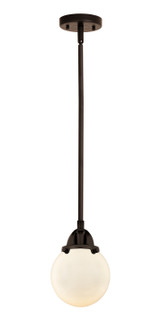 Nouveau 2 One Light Mini Pendant in Oil Rubbed Bronze (405|288-1S-OB-G201-6)