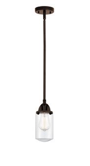 Nouveau 2 One Light Mini Pendant in Oil Rubbed Bronze (405|288-1S-OB-G312)