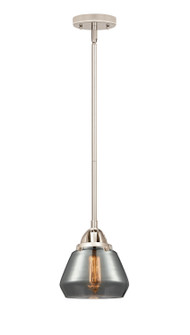 Nouveau 2 One Light Mini Pendant in Polished Nickel (405|288-1S-PN-G173)