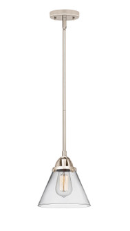 Nouveau 2 LED Mini Pendant in Polished Nickel (405|288-1S-PN-G42-LED)