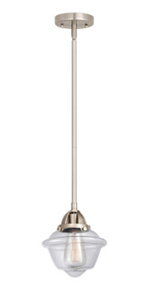 Nouveau 2 One Light Mini Pendant in Brushed Satin Nickel (405|288-1S-SN-G532)