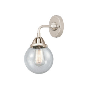 Nouveau 2 One Light Wall Sconce in Polished Nickel (405|288-1W-PN-G204-6)