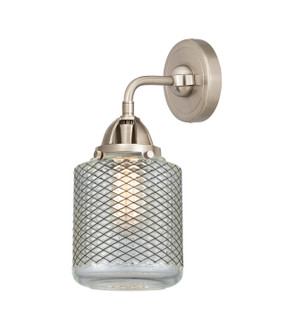 Nouveau 2 One Light Wall Sconce in Brushed Satin Nickel (405|288-1W-SN-G262)