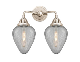 Nouveau 2 LED Bath Vanity in Polished Nickel (405|288-2W-PN-G165-LED)