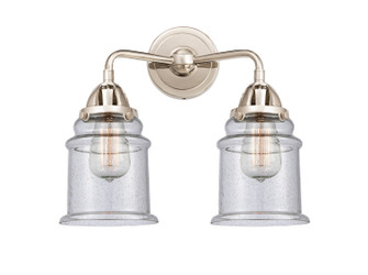 Nouveau 2 LED Bath Vanity in Polished Nickel (405|288-2W-PN-G184-LED)