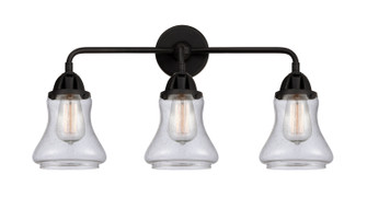 Nouveau 2 Three Light Bath Vanity in Matte Black (405|288-3W-BK-G194)
