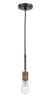 Ellis LED Mini Pendant in Black Antique Brass (405|444-1P-BAB-BB-60-LED)