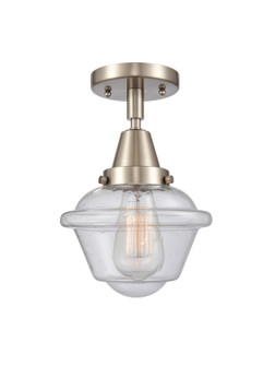 Caden One Light Flush Mount in Antique Brass (405|447-1C-AB-G531)