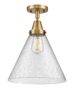 Caden LED Flush Mount in Brushed Brass (405|447-1C-BB-G44-L)