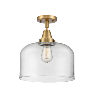 Caden One Light Flush Mount in Brushed Brass (405|447-1C-BB-G72-L)