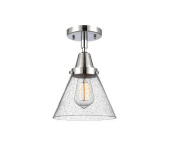 Caden LED Semi-Flush Mount in Polished Chrome (405|447-1C-PC-G44-LED)