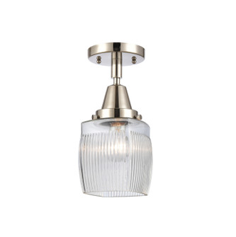 Caden One Light Flush Mount in Polished Nickel (405|447-1C-PN-G302)
