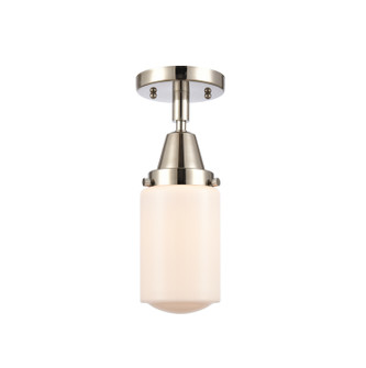 Caden One Light Flush Mount in Polished Nickel (405|447-1C-PN-G311)