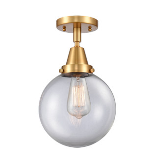 Caden One Light Semi-Flush Mount in Satin Gold (405|447-1C-SG-G202-8)