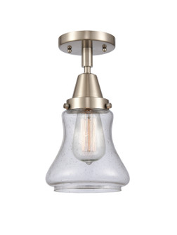 Caden One Light Flush Mount in Brushed Satin Nickel (405|447-1C-SN-G194)