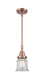 Caden LED Mini Pendant in Antique Copper (405|447-1S-AC-G182S-LED)