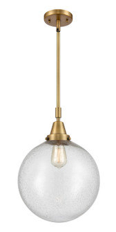 Caden LED Mini Pendant in Brushed Brass (405|447-1S-BB-G204-12-LED)