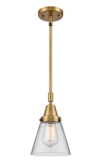 Caden LED Mini Pendant in Brushed Brass (405|447-1S-BB-G62-LED)