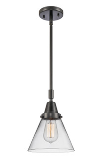 Caden One Light Mini Pendant in Matte Black (405|447-1S-BK-G42)