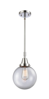 Caden One Light Mini Pendant in Polished Chrome (405|447-1S-PC-G202-8)
