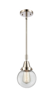 Caden LED Mini Pendant in Polished Nickel (405|447-1S-PN-G202-6-LED)
