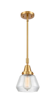 Caden LED Mini Pendant in Satin Gold (405|447-1S-SG-G172-LED) Caden LED Mini Pendant in Satin Gold (405|447-1S-SG-G172-LED)