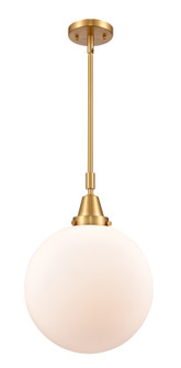Caden One Light Mini Pendant in Satin Gold (405|447-1S-SG-G201-12)