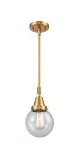 Caden LED Mini Pendant in Satin Gold (405|447-1S-SG-G204-6-LED)