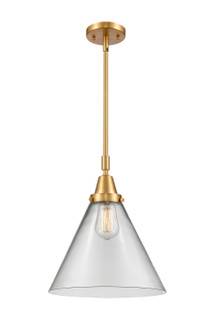 Caden LED Mini Pendant in Satin Gold (405|447-1S-SG-G42-L-LED)