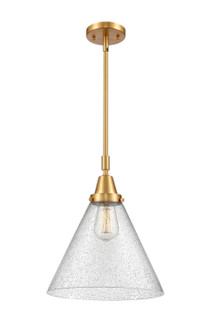 Caden LED Pendant in Satin Gold (405|447-1S-SG-G44-L)