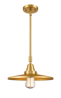 Caden One Light Mini Pendant in Satin Gold (405|447-1S-SG-MFR-SG-12)
