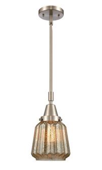Caden LED Mini Pendant in Brushed Satin Nickel (405|447-1S-SN-G146-LED)