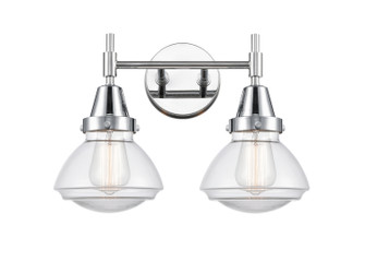 Caden LED Bath Vanity in Polished Chrome (405|447-2W-PC-G322-LED)