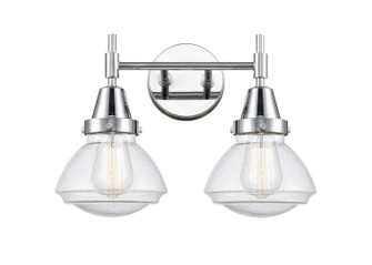 Caden LED Bath Vanity in Polished Chrome (405|447-2W-PC-G324-LED)