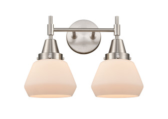 Caden LED Bath Vanity in Satin Nickel (405|447-2W-SN-G171-LED)