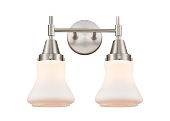Caden LED Bath Vanity in Satin Nickel (405|447-2W-SN-G191-LED)